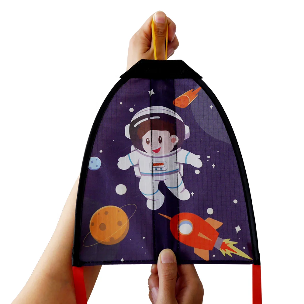 Wholesale Small Flying Kites for Children Outdoor Fiberglass Frame Fabric Catapult Kites Toy Type Flying Kites