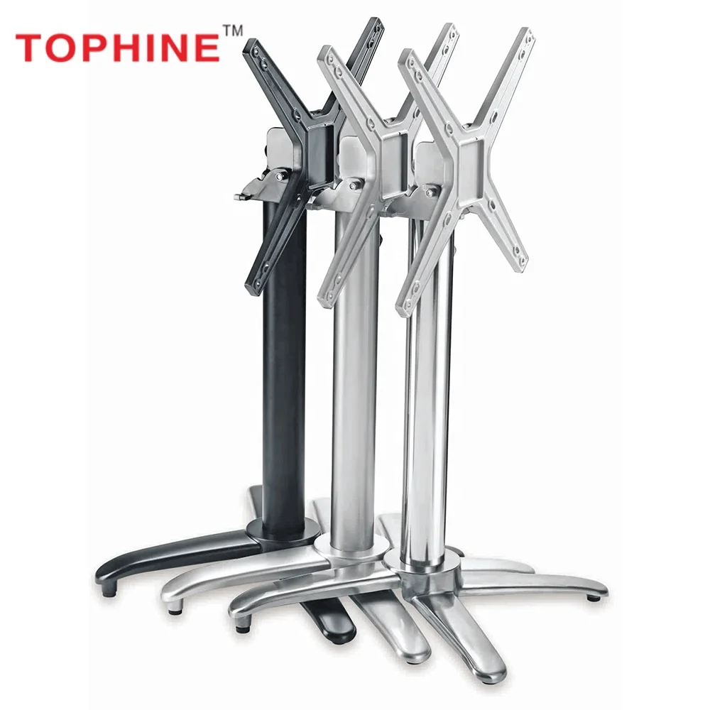 
Outdoor furniture aluminum foldable restaurant table folding outdoor dining cafe coffee table 