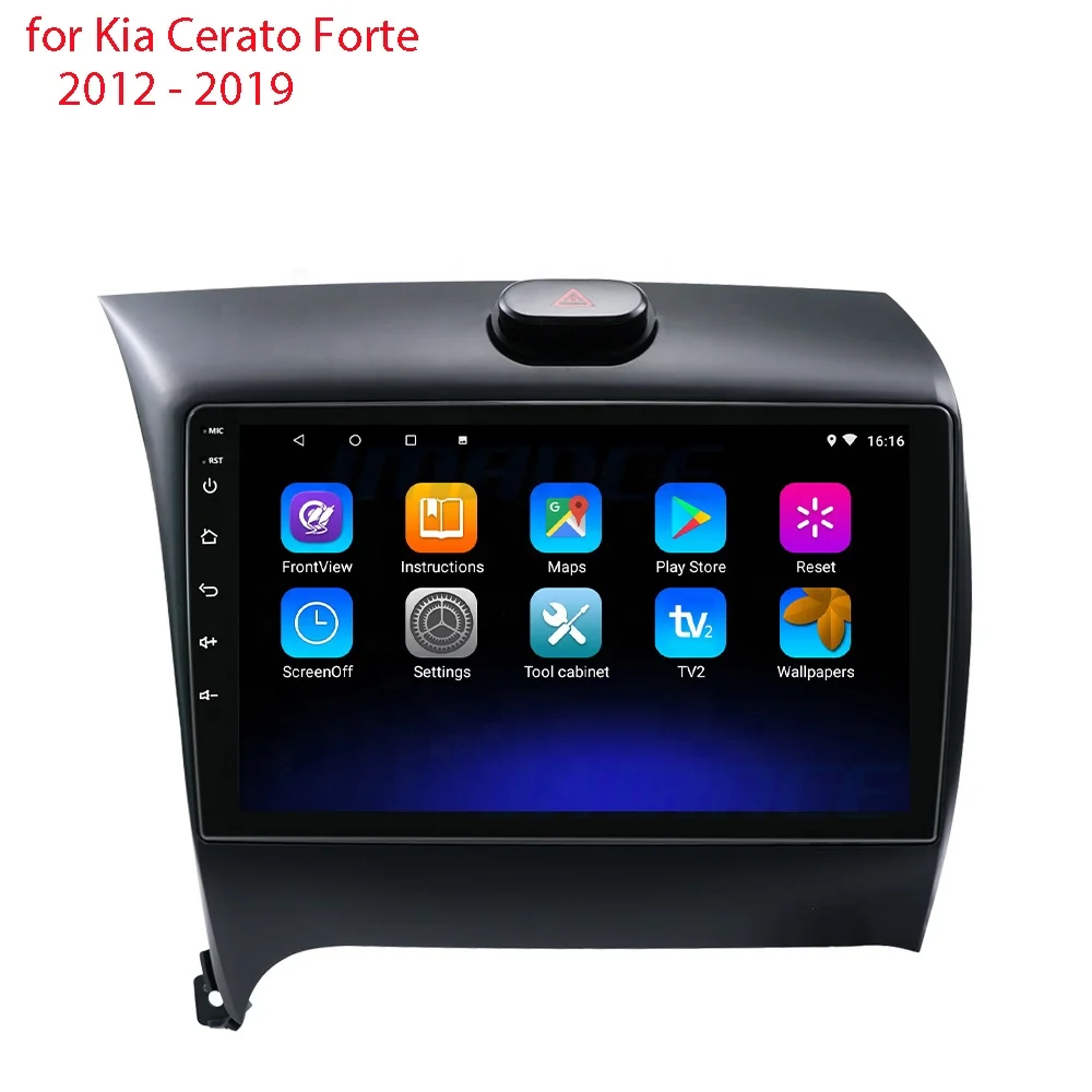 Autoradio GPS Navigation Tuner Car Player Radio Android 8.1 Audio Car Central for Kia Cerato Forte 2012 - 2019