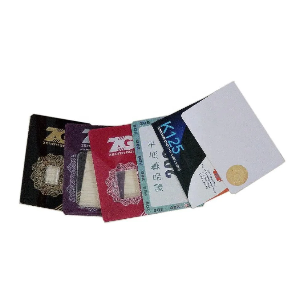 Custom design  colorful printing serial numbers packaging card set for gold bar