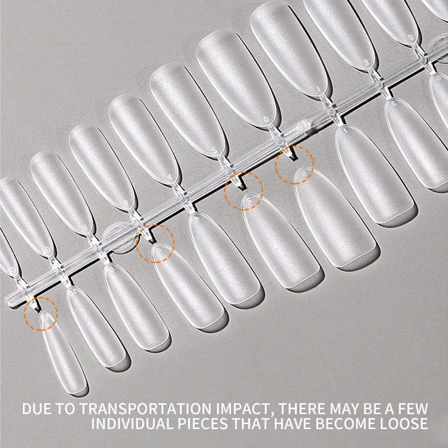 2024 Best Price Artificial Nails Manufacture Customize Transparent Double Sided Adhesive Tapes Glue for Press On False Nail Tips