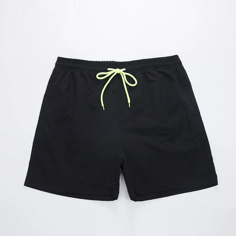 Hot-Sale Miami Hawaii Swimtrunks Custom Design Sublimation Patch Work Beach Wear Surfing Gear Boardshorts