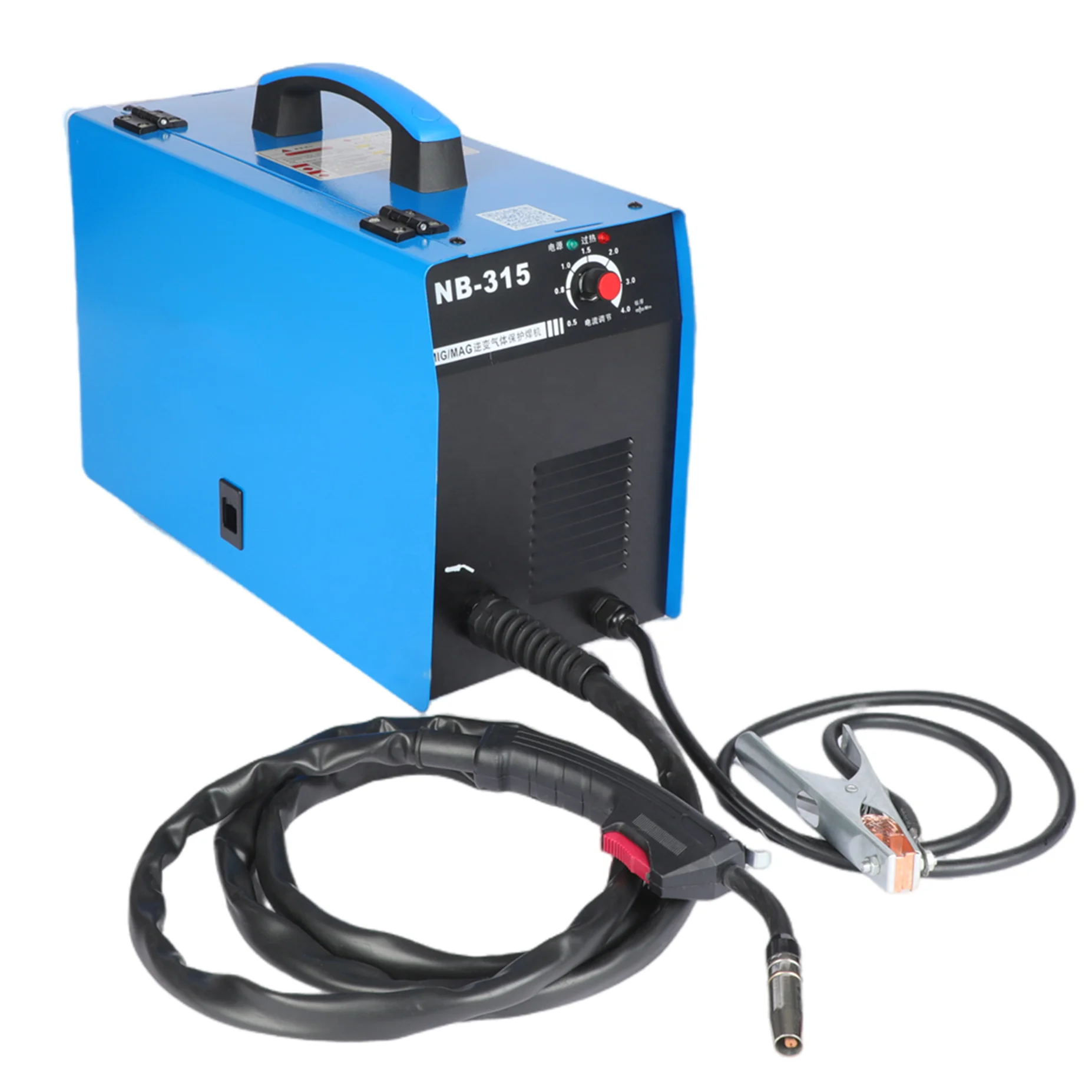NB 315 Factory sale IGBT  MIG/MAG welding machine Mini Inverter Portable mig welders Gas shielded welding machine