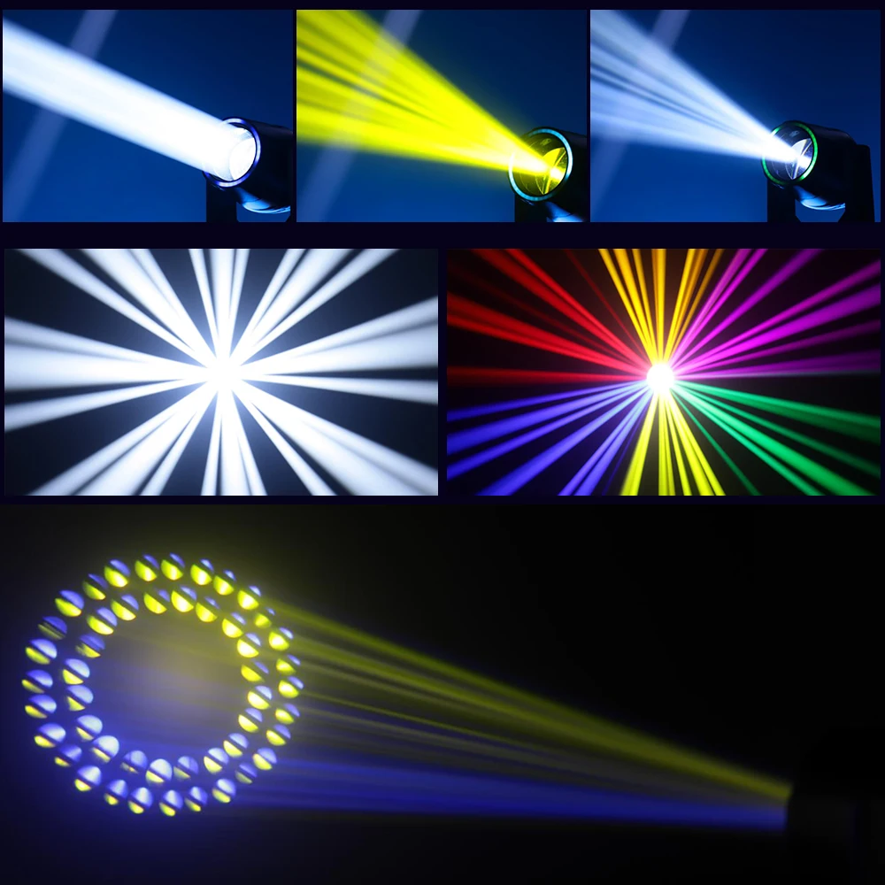 Professional Stage Lamp With Led Strip Ring High Quality Sharpy 295w Beam 14R Dmx Moving Head For Disco Dj Night Club Party Bar