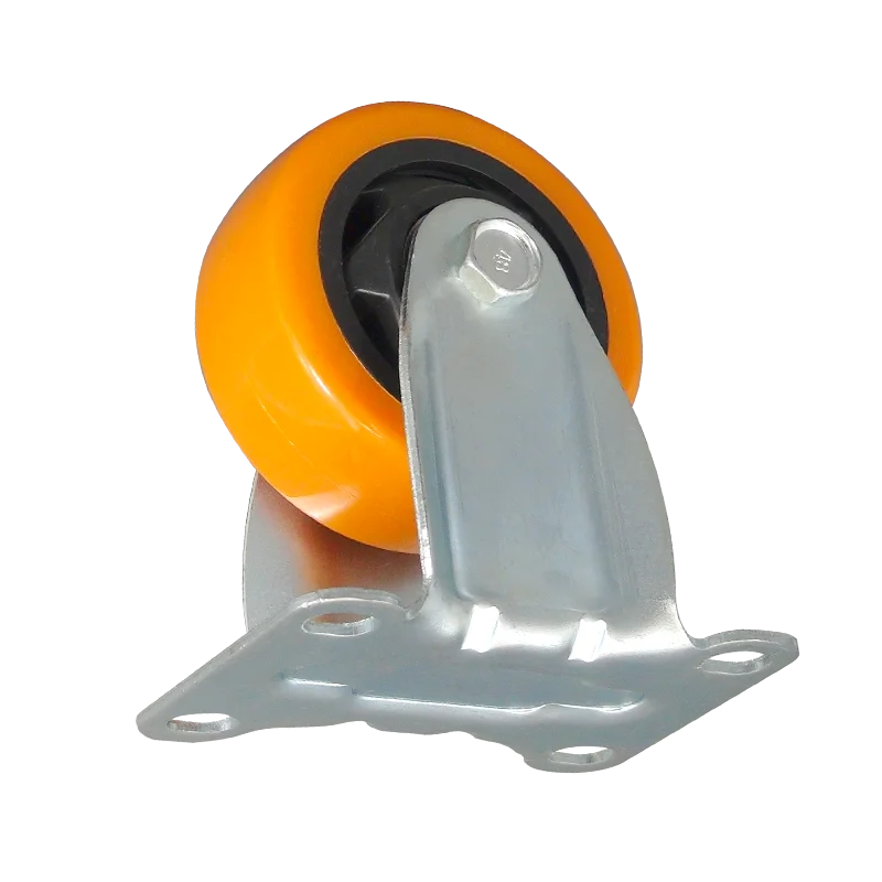 8 Inch Pp Trolley Plastic Wheel Industrial Duty Swivel Locking Brake Caster Wheels