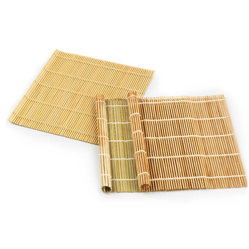 High Quality Three Kind of Bamboo Sushi Tools Roll Curtains Set for Sushi Making or Rice Roller Made