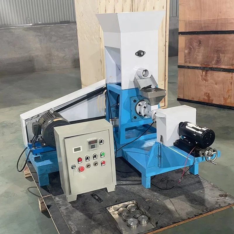 automatic small steam soya puffed grain corn stick wheat rice baby puff snack food puffing pellet extruder making machine