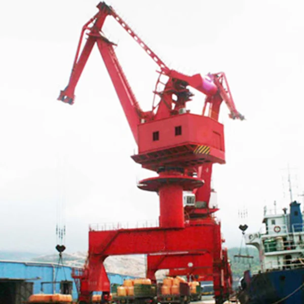 15 ton portal hydraulic crane portable jib mobile harbour crane price