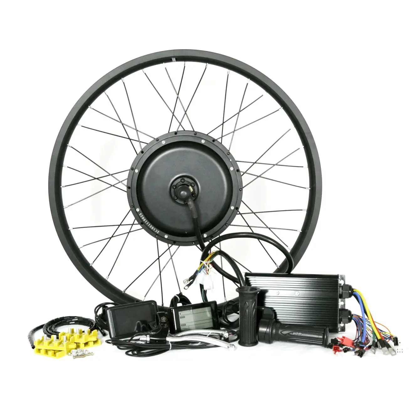 20 26 28 inch front wheel hub motor 1000w 1500w 2000w electric bike conversion kit with battery optional