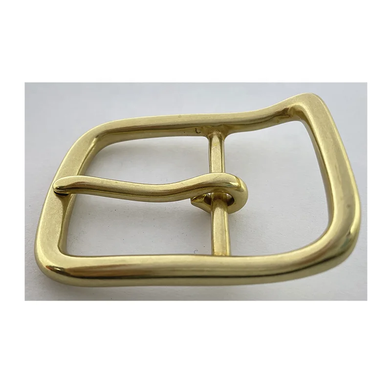 Manufacture 40mm Solid Brass Pin Buckle Western Cowboy For Belt