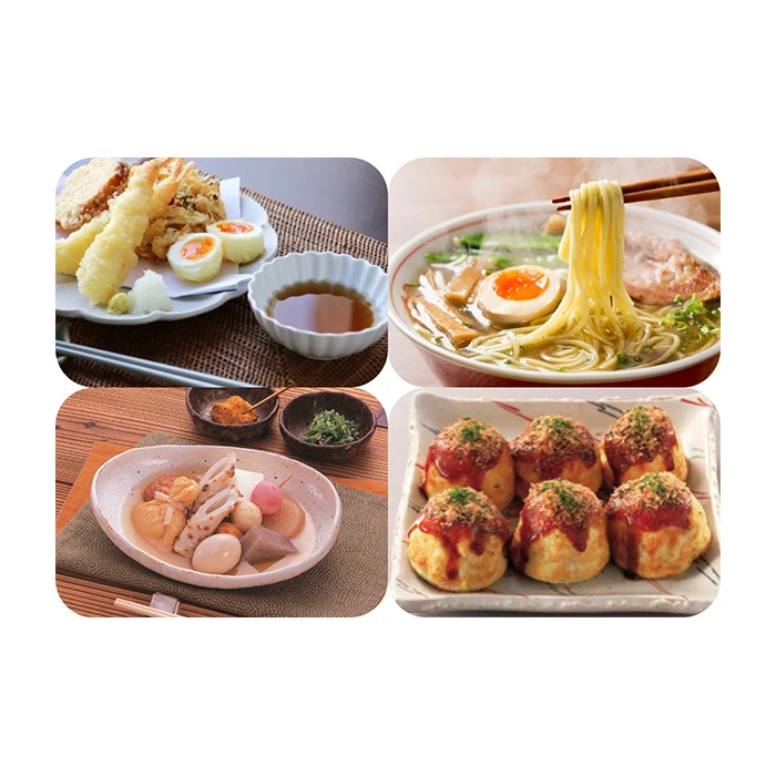 Delicious fresh bonito kombu dashi ramen seasonings for instant noodle