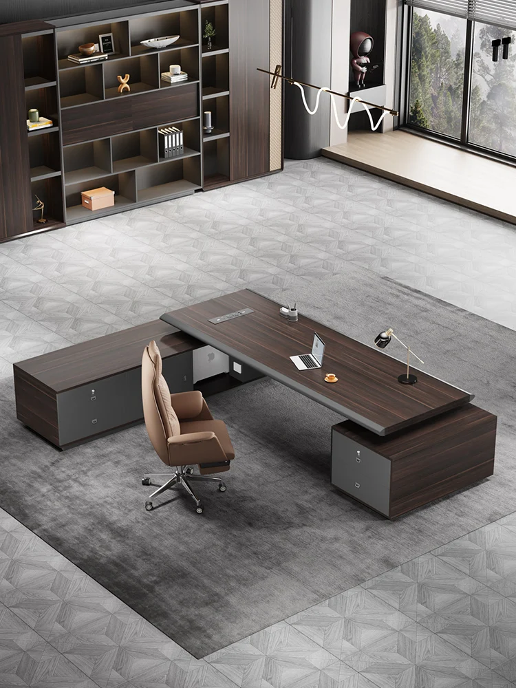 luxury Office furniture office desks set bureau boss desk executive ceo office table escritorios de oficina commercial furniture
