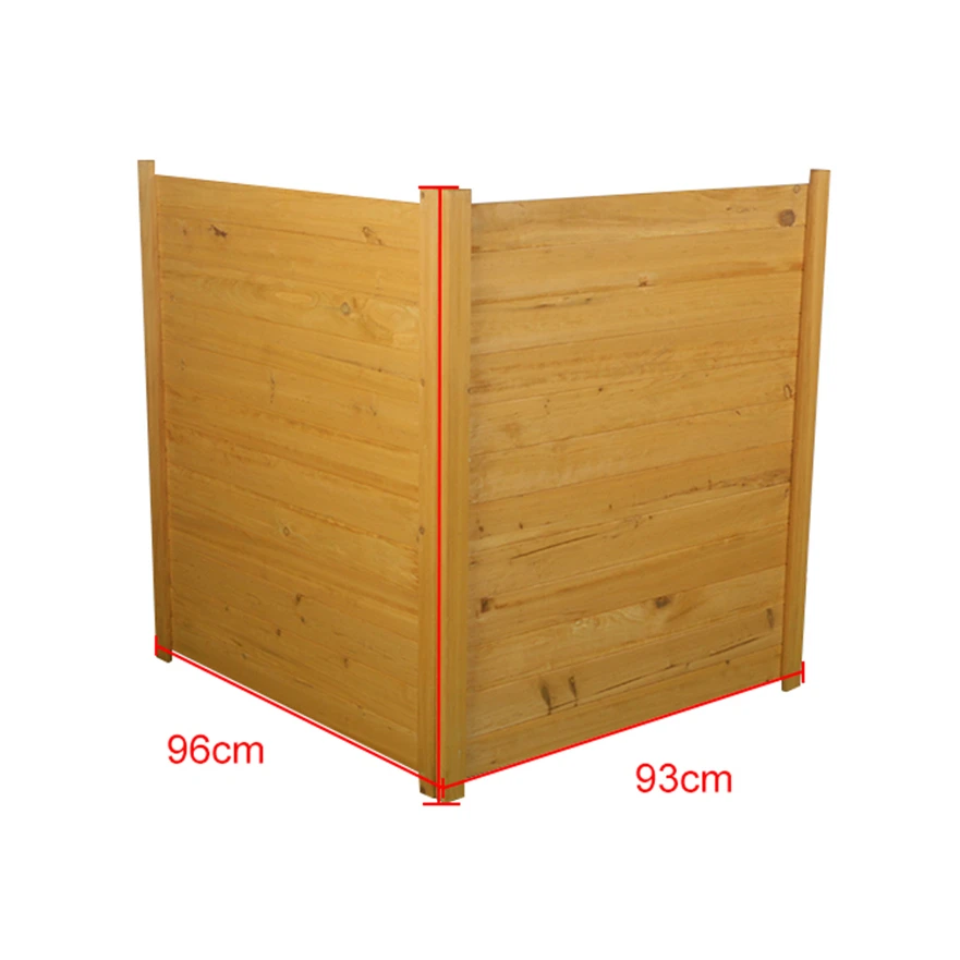 Guaranteed quality privacy screen protector fence panels outdoor wooden air conditioner fence