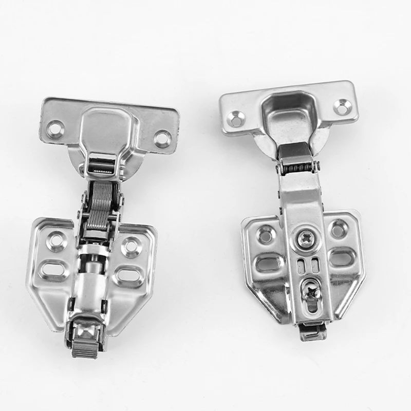 Furniture Hardware Fitting 35mm ordinary Iron Clip On Full Overlay Concealed Hinges Cabinet Door