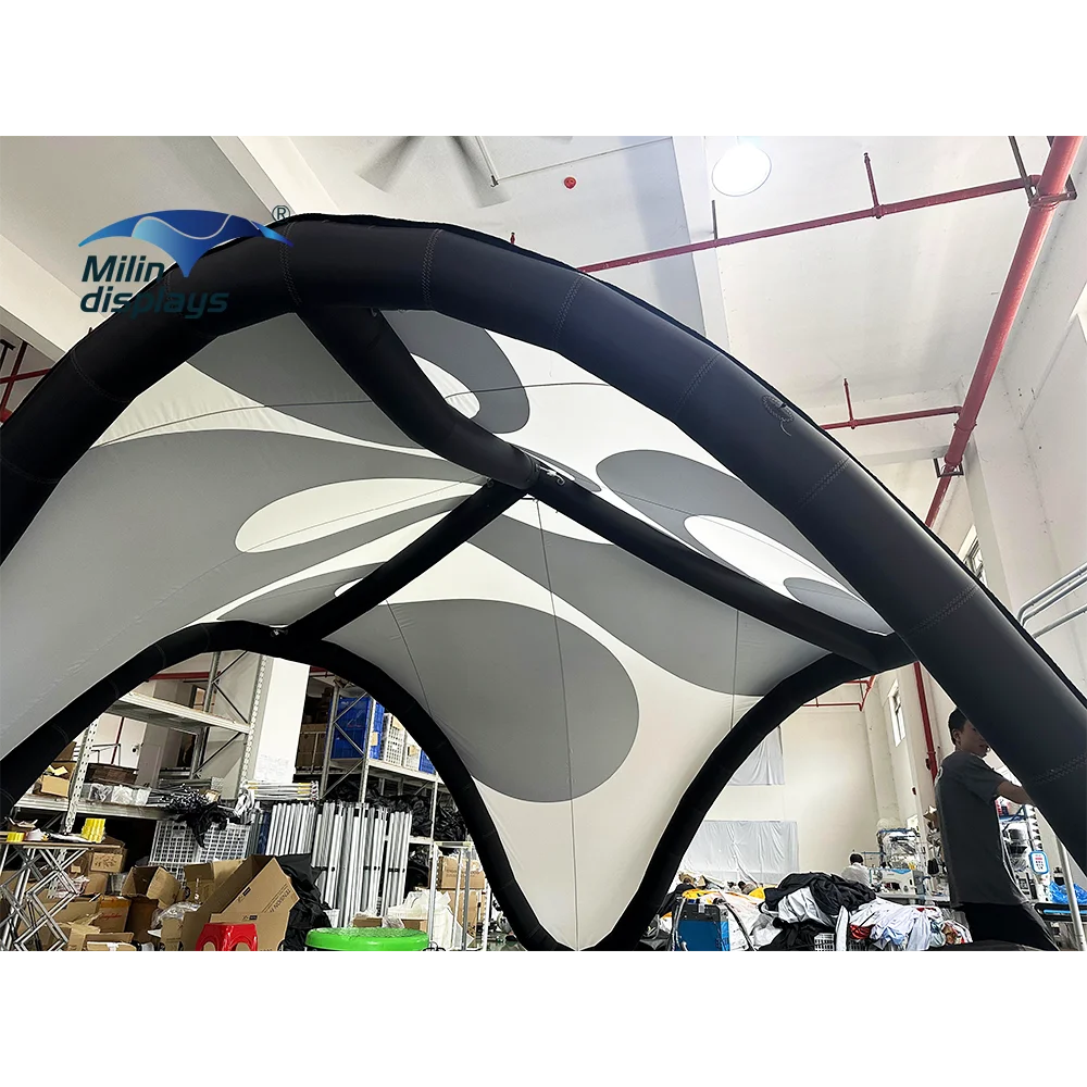Заводская воздушная палатка Airgo Horizon большая портативная надувная V-образной формы для вечеринок