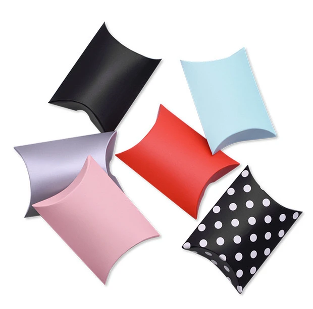 Paper Pillow boxes for soap or candy