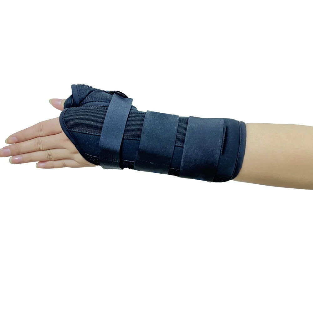 Wrist Brace Aluminum Medical Orthopedic Thumb Strong Support Hand Wrist Splint Brace with Metal Splint for Carpal Tunnel