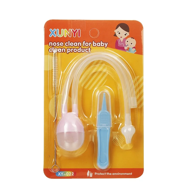 
New Born 3PCS set Silicone BPA FREE Suction Nose Cleaner Baby Care Nasal Aspirator 