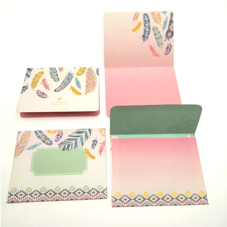 Gold foil Custom Print all occasion Note Cards Boxed set with envelope