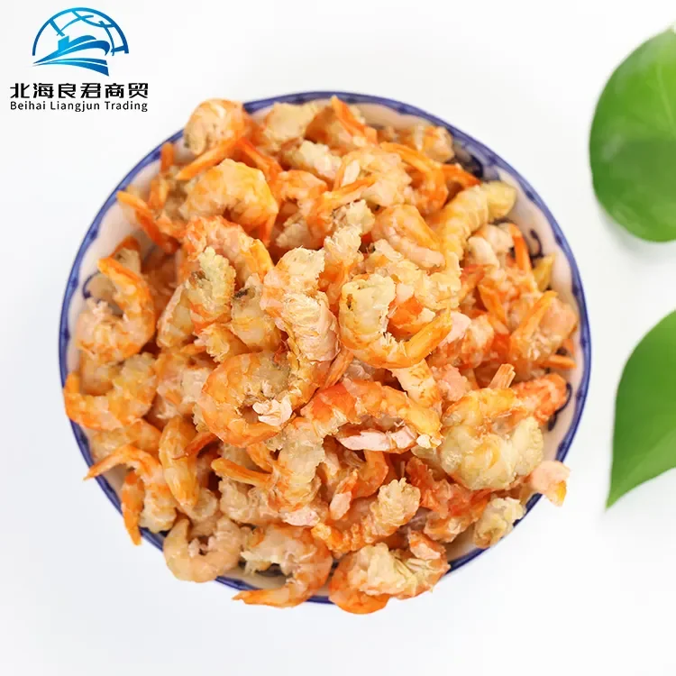 Beihai powerful factory export fresh seafood dry vannamei shrimps vietnam flavour freeze dried shrimp