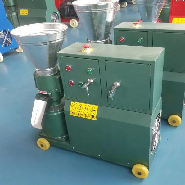 KL120C 3 kw three phase forage poultry feed pelletizer pellet mill making machine