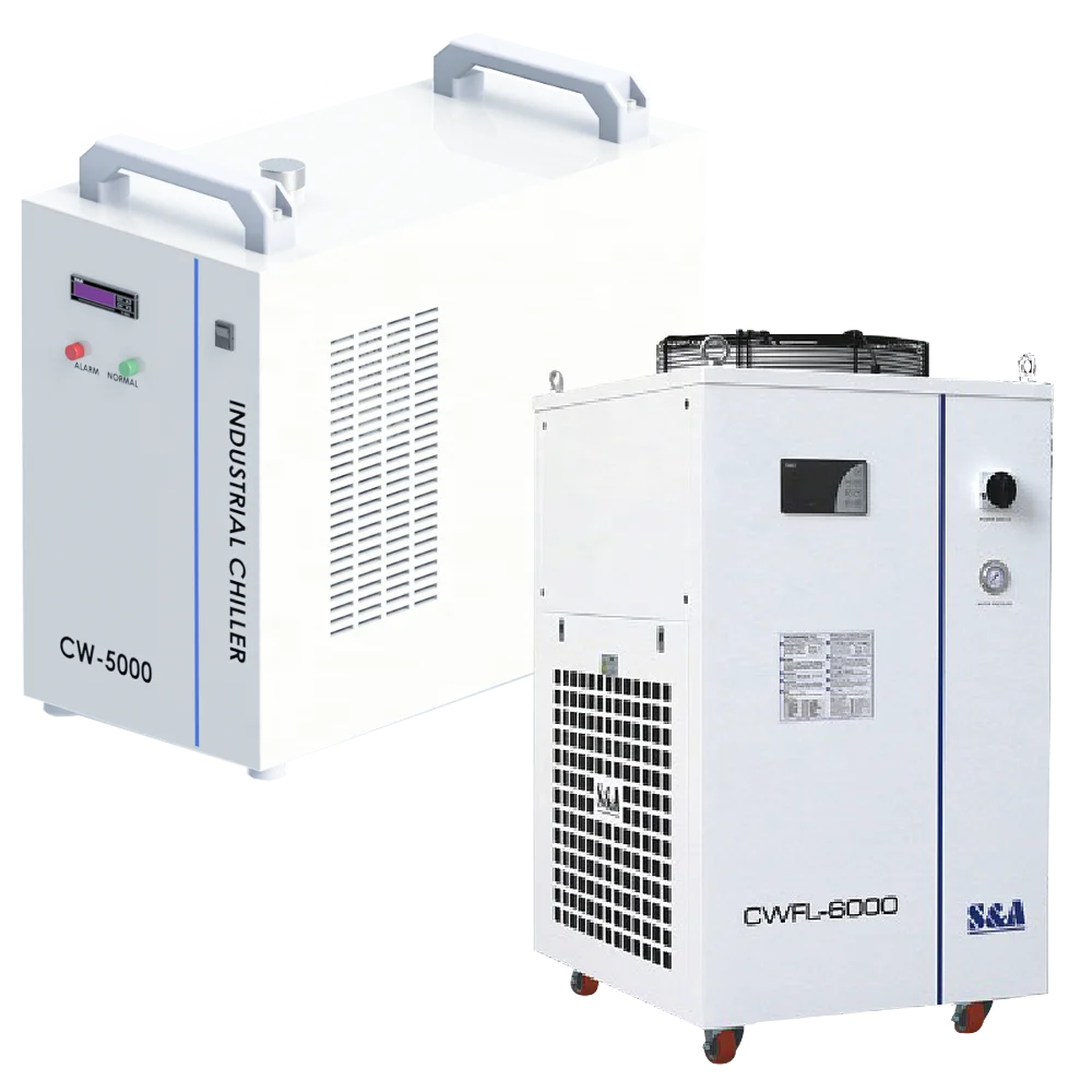 Yongli industrial 220v guangzhou S&A CW3000 cw5200 mini air cooled water chiller