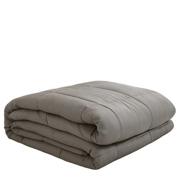 High Quality Bamboo Weighted Blanket Low MOQ Cheap Sensory Washable Weighted Blanket
