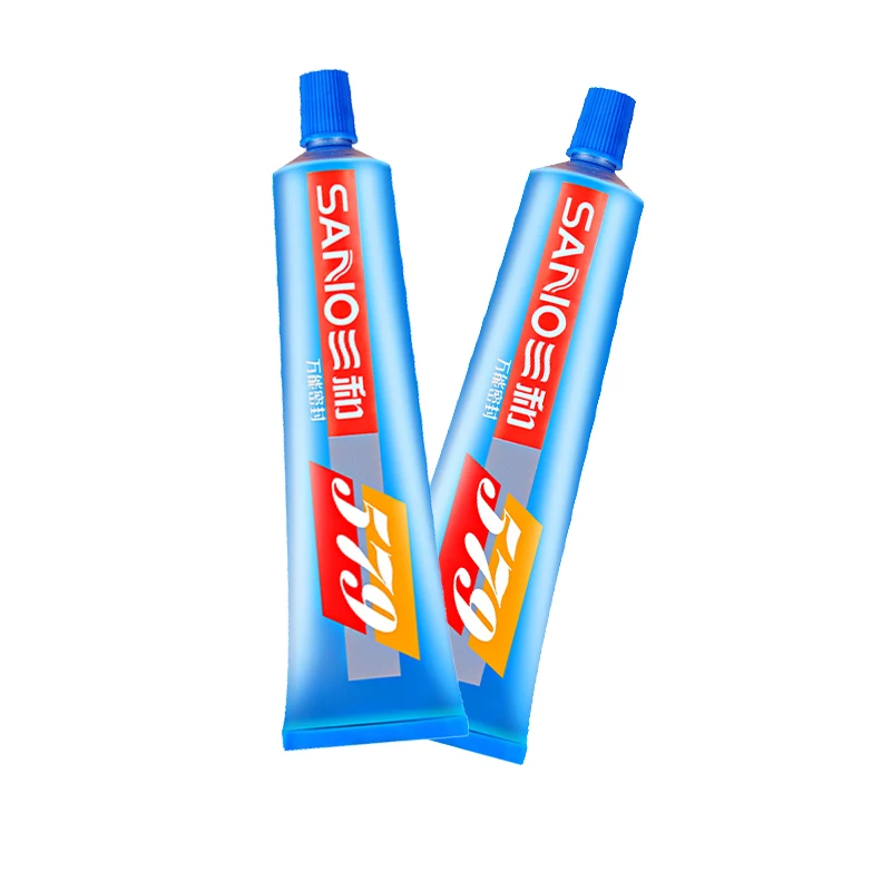 SANVO Custom High Quality Automotive Adhesives Middle 579 Blue High-temp RTV Silicone Gasket Maker 54g