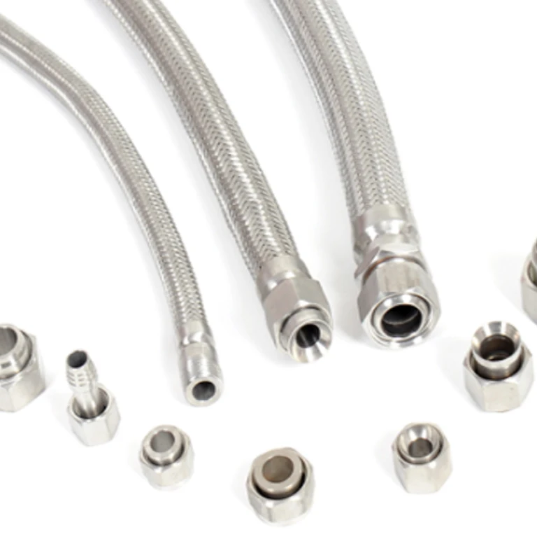 Corrugated Stainless Steel Tubing with High Temperature Resistance - SS 316L Grade Metal Braided Hose Flexible Pipe/hose/tube