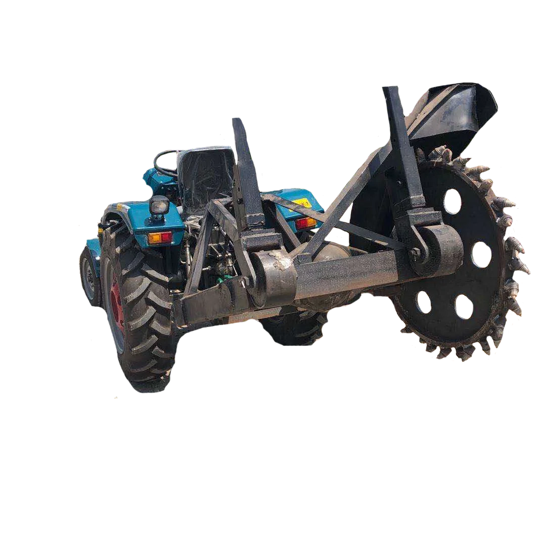 Tractor Pto Driven Disc TrencherHigh Quality Agricultural Disc Ditching Machine On Sale