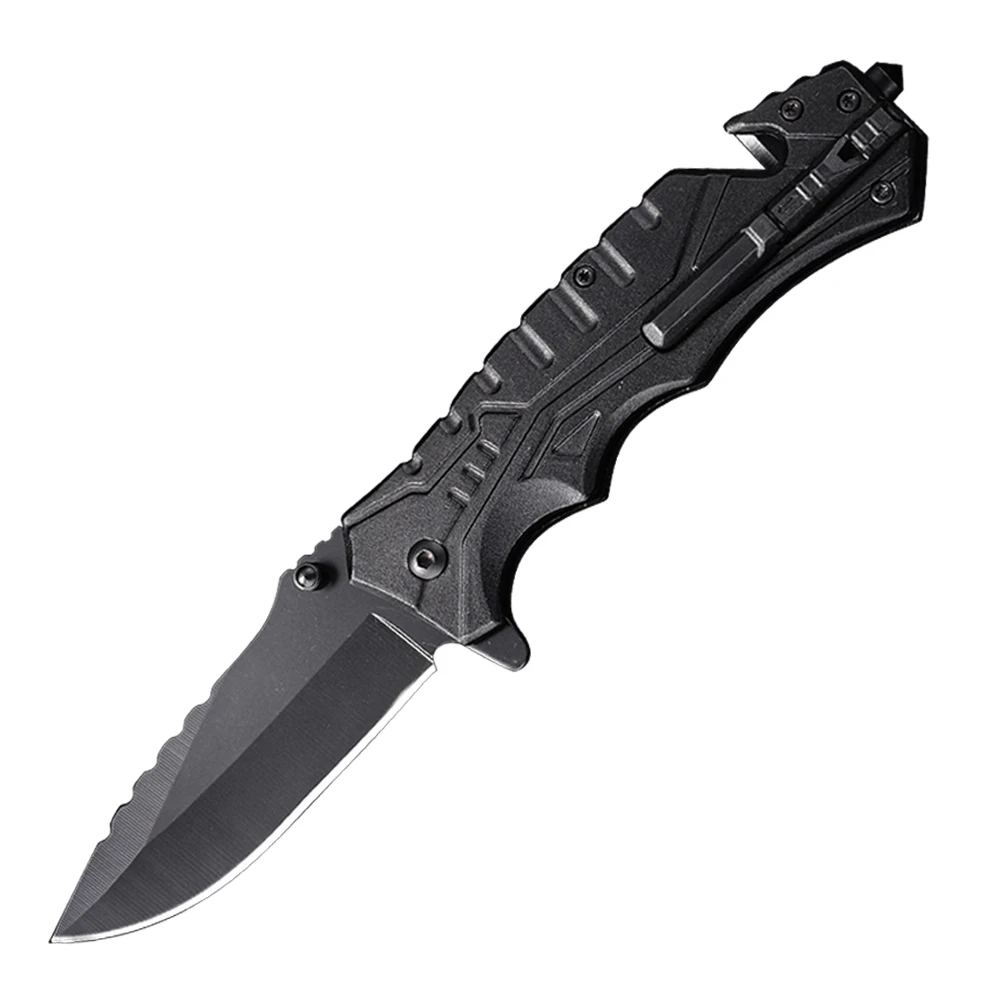 Hot Selling low price OEM  tactical knife 5 Inch  aluminum handle open assistant folding knife