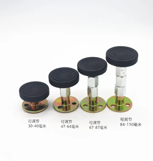 Leveling Feet Anti-Shake Adjustable Fasteners, Self-Adhesive Headboard Anti-Collision Stabilizers To Prevent Creasing