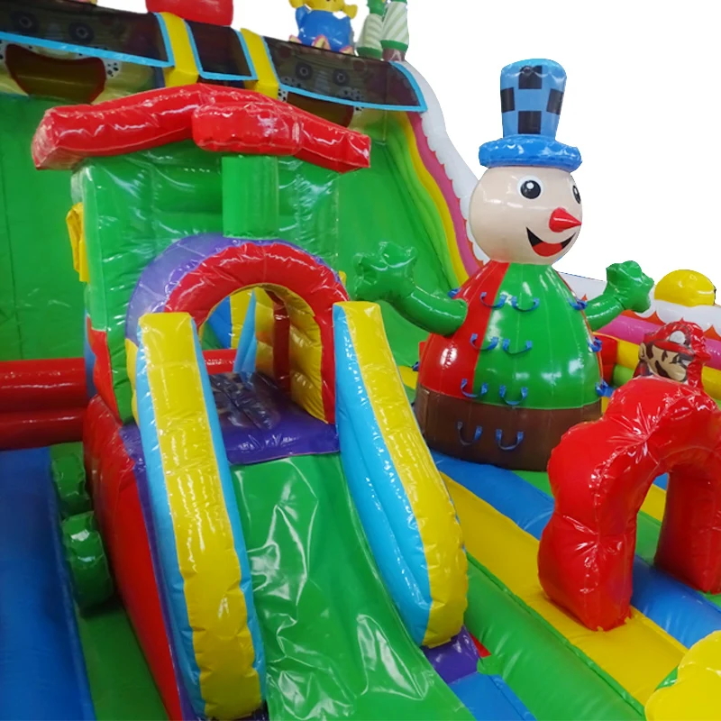 commercial super-mary bounce house slide fairy wonderland theme inflatable bouncy castle for kid