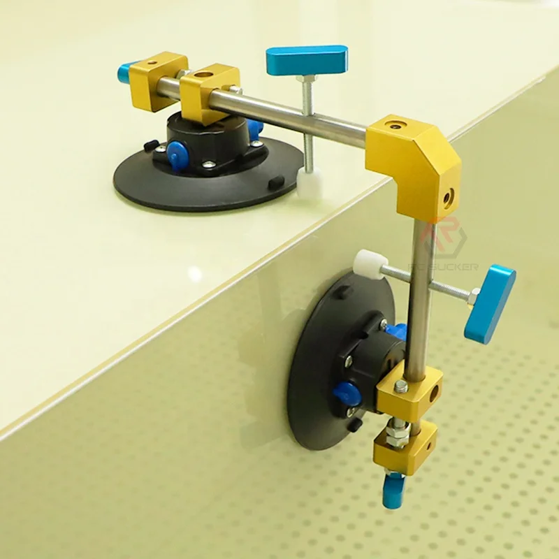 Factory Direct Sale Adjustable 90 Degree Vacuum Suction Cup Seamless Seam Setter for Lifting Granite Tile