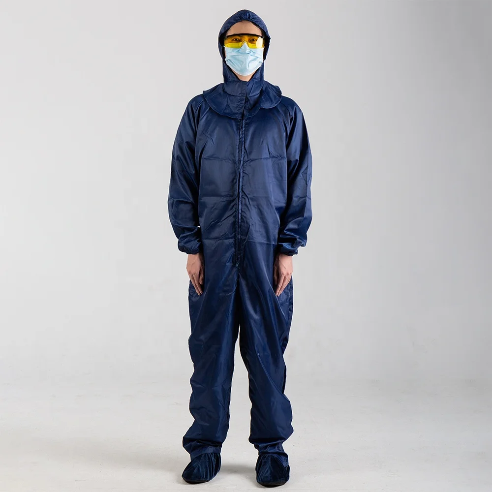 Recyclable washable Waterproof Oil Resistant Dust Proof Spray Clean Room Paint Coverall Suit