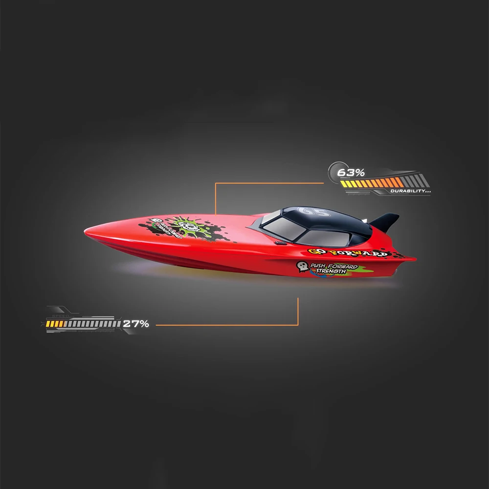 74CM 2.4Ghz Remote Control Boat High Speed RC Racing Boats Waterproof Rc Racing Ship Model Toys RC Boat