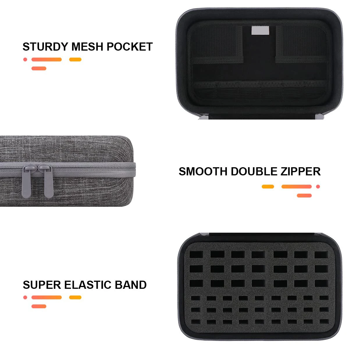 USB Flash Drive Case Organizer SD Cards Thumb Drive Memory Card Holder for  Memory Micro Cards Bag