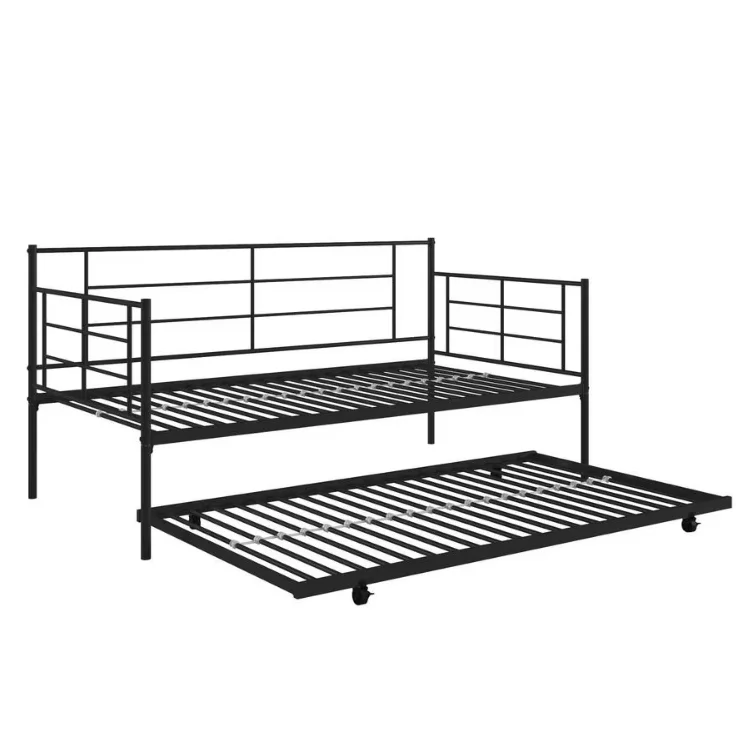 IYANEN Manufacturer fashion single steel metal twin day bed loft sofa bed