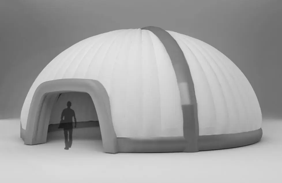 Most popular white inflatable dome tent