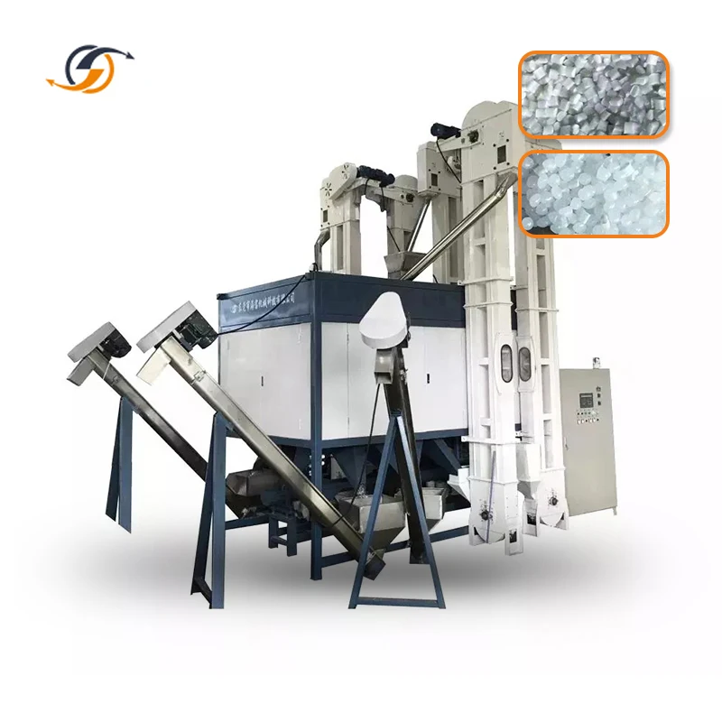 plastic sorting machine for PP PE recycling line electrostatic separator recycling factory plastic sorting machines