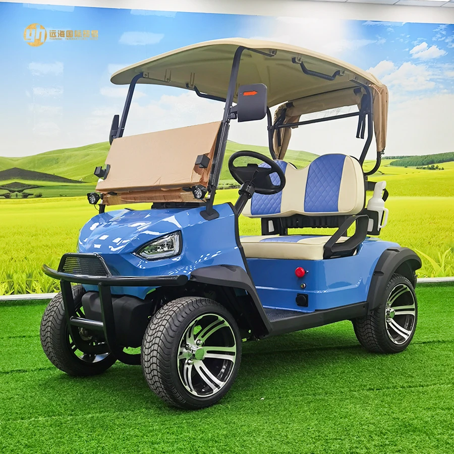 2023 New Launched 48v 4kw Ac System Lithium Battery Powered 2 Seats Electric Ezgo Golf Cart
