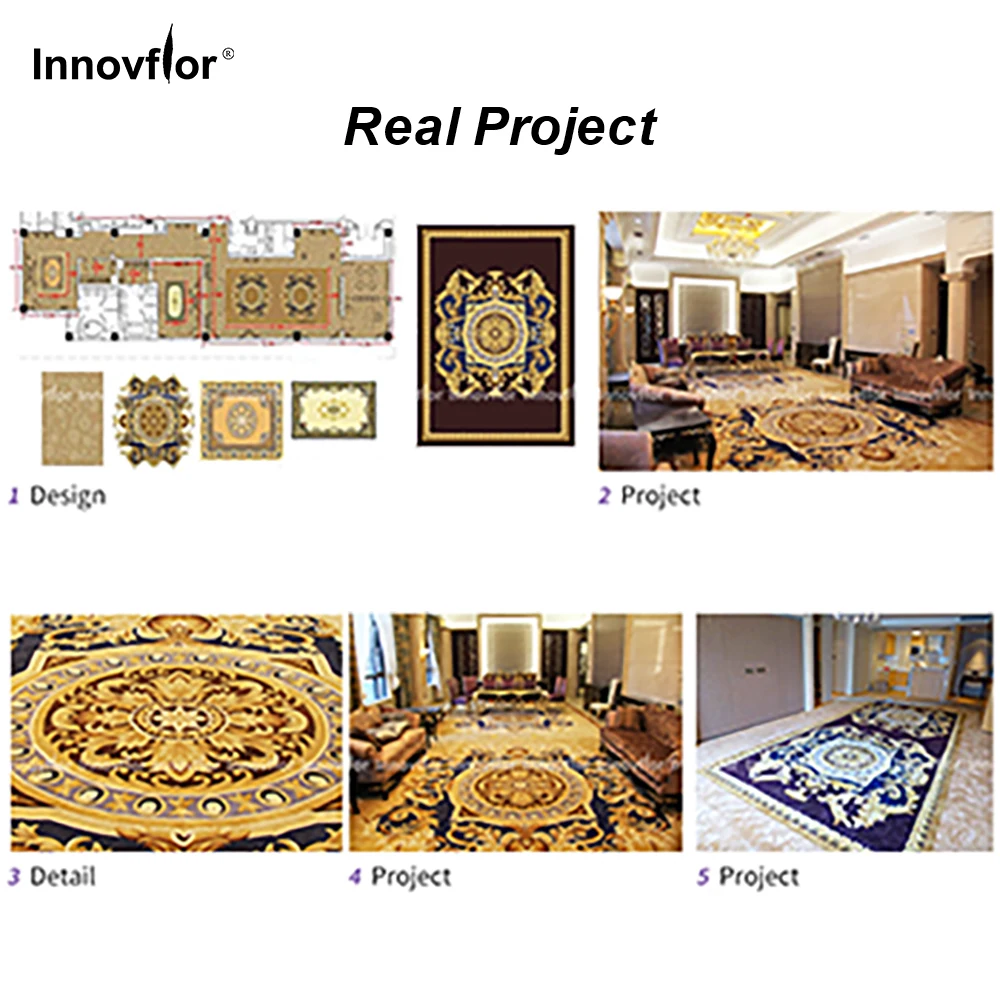 Wool Rugs Custom Made handtufted Area Carpets with Natural Fiber Designs Sets of Handmade Carpets