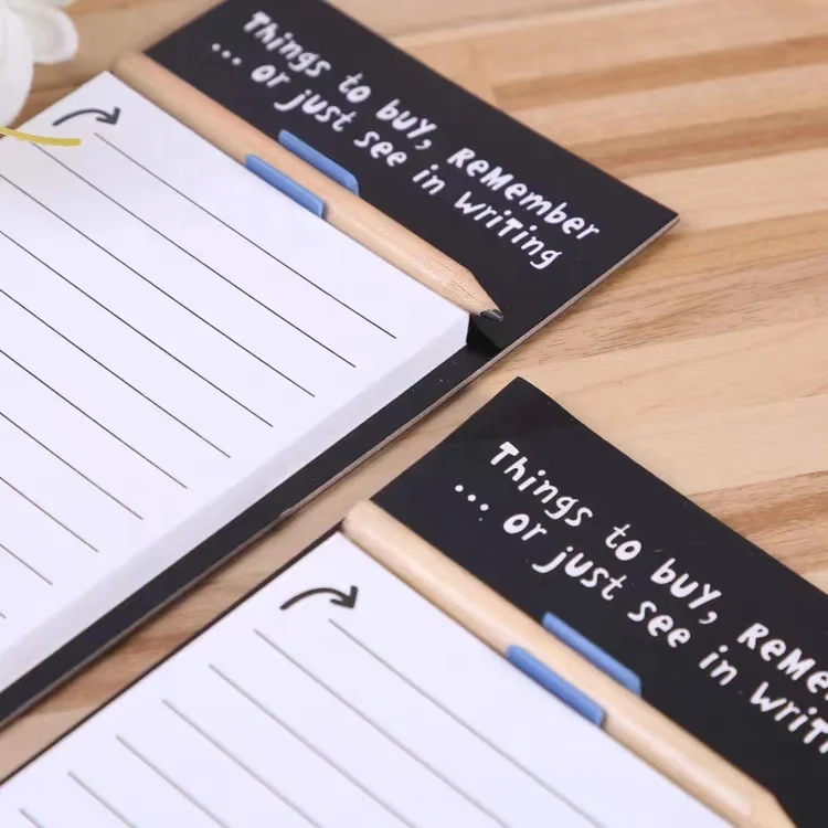 custom design refrigerator magnetic sticky notes  pad  fridge magnet