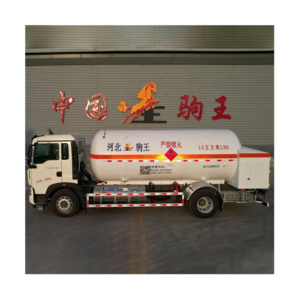 gas Large vehicle Light weight design transport trucks Standard lng tank trucks vehicle