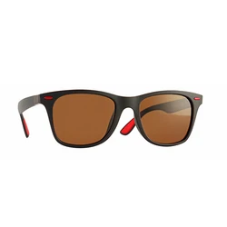 Квадратные поляризованные солнцезащитные очки мужские речные винтажные очки 2021 горячая распродажа мужские солнцезащитные очки для женщин Ретро Классические солнечные очки