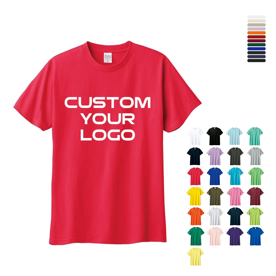Wholesale 190 Gsm 100% Cotton Tshirt Solid Unisex Kids Tshirts Custom Logo Boys Short Sleeves Casual Tshirts for kids