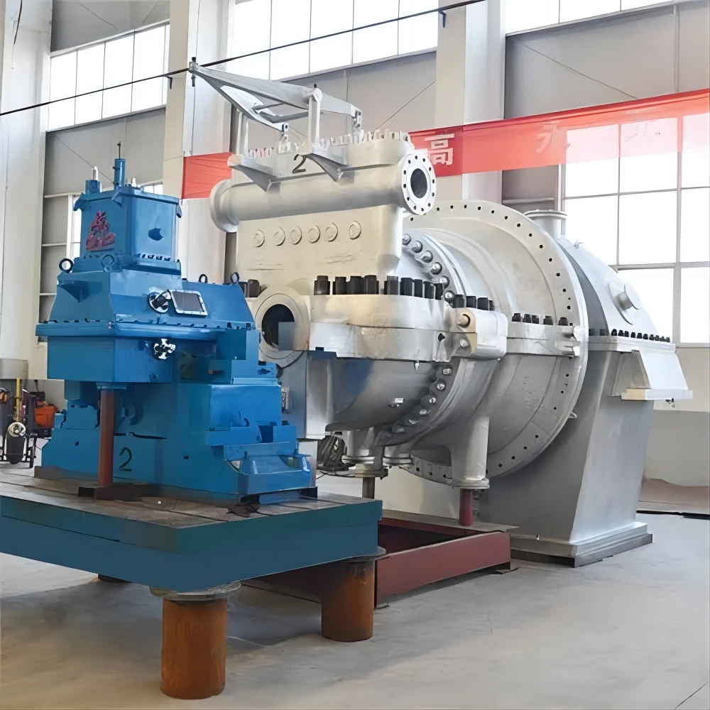High Efficiency 10kw-100kw Condensing Steam Turbine For Biomass Power Plant In Cement And Chemical Industries