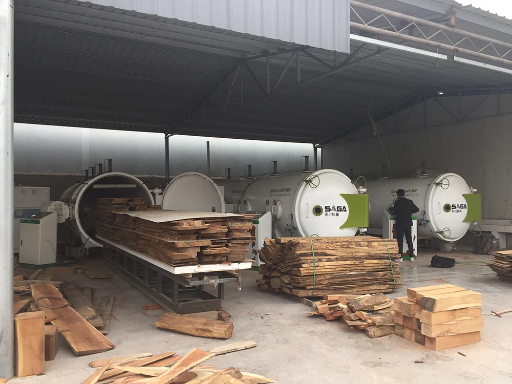 SAGA HFVD100-SA Microwave Vacuum Dryer for Wood  drying / wood vacuum dryer machines for sale