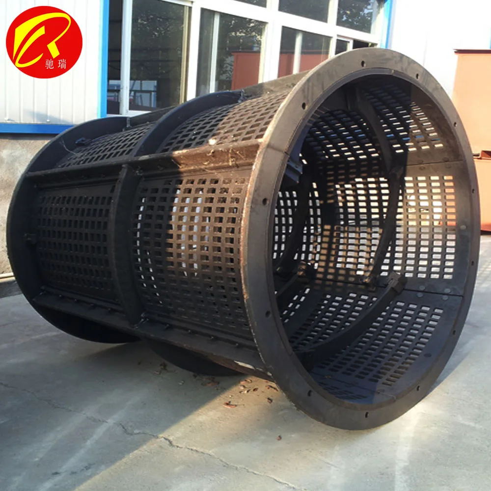Silica Sand Vibrating Screen Sieving Machine For Wood Chip Sawdust/Drum Rotary Trommel Screen Of Gold Sand Seive
