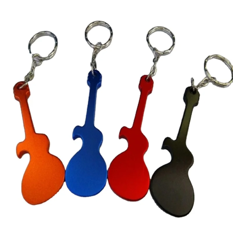 Hot Sales  Bottle Openers advertising promotion Gifts Guitar shape wine beer bottle opener